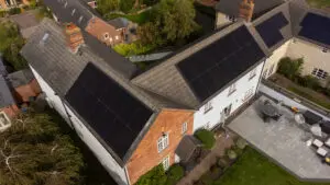 solar panels and battery storage installation in nottingham