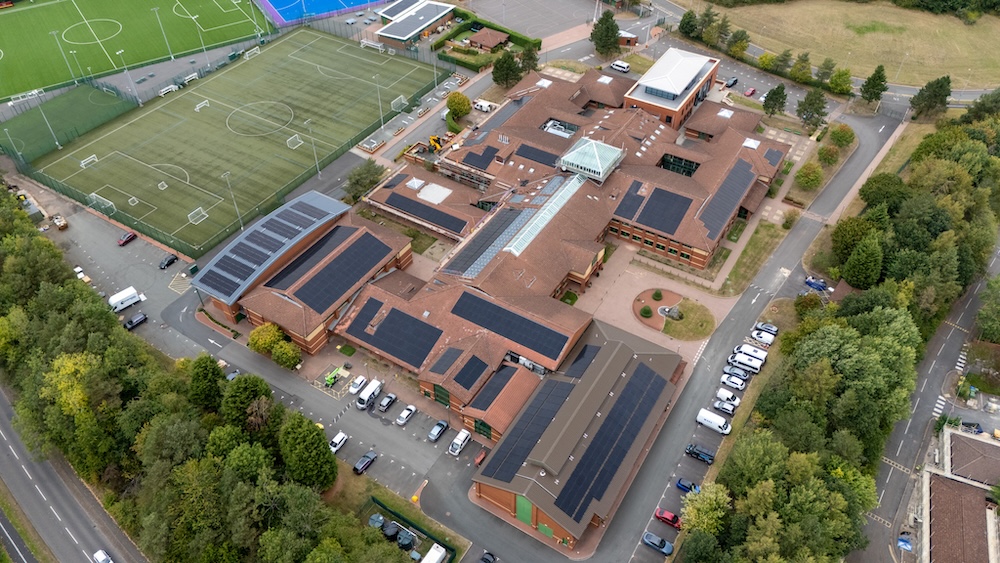 a solar ppa installation on a school